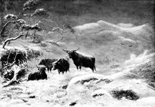 "A Storm on Ben Lawers" by John J. Richardson, 1895. Creator: Unknown.