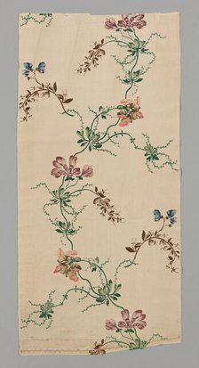 Panel from a Skirt, England, 1741/42. Creator: Unknown.