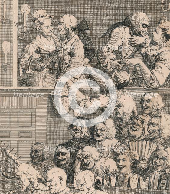 'The Laughing Audience', 1733, (1830s). Creator: Unknown.