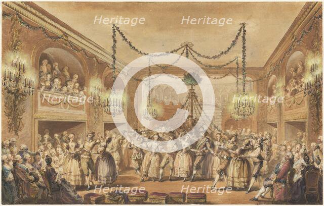 May Ball, 1763. Creator: Jean-Michel Moreau.
