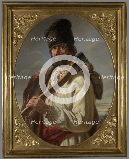 Lumberman from Masovia, 1879. Creator: Emilia Dukszynska-Dukszta.