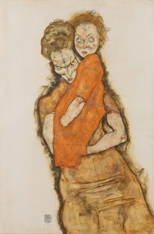 Mother and Child, 1914. Artist: Schiele, Egon (1890–1918)