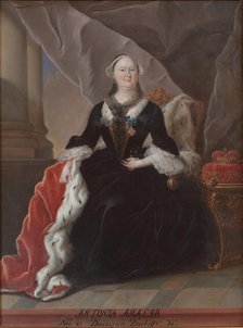 Antonia Amalia. Duchess of Brunswick and Lüneburg. Born 22 April 1696, 1749-1848. Creator: Unknown.