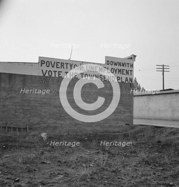 'Panaceas for poor people', Salem, Oregon, 1939. Creator: Dorothea Lange.