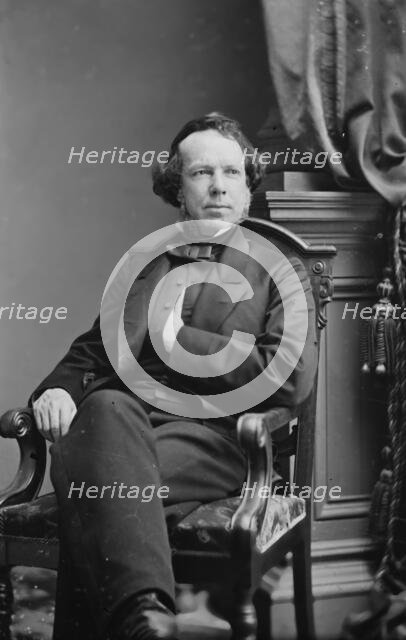 Rev. Lathrop, between 1855 and 1865. Creator: Unknown.