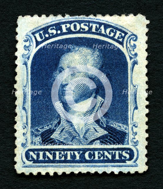 90c Washington single, 1860. Creator: Unknown.