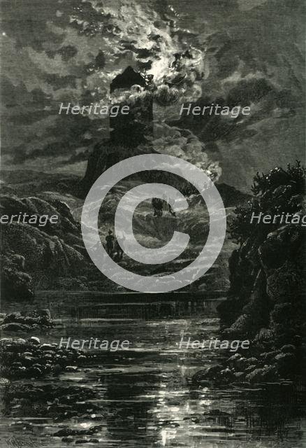 'Smailholm Tower', c1870.