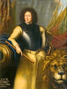 Karl XI, 1655-1697, King of Sweden Palatine Count of Zweibrücken, 1689. Creator: David Klocker Ehrenstrahl.