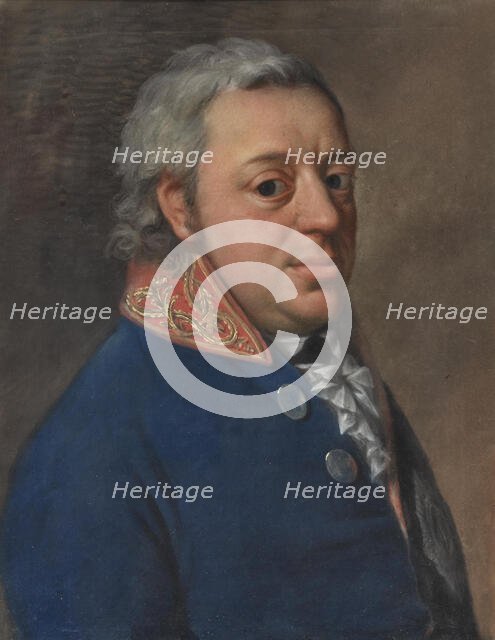 Portrait of Adolph, Landgrave of Hesse-Philippsthal-Barchfeld (1743-1803), Late 18th cent. Creator: Anonymous.