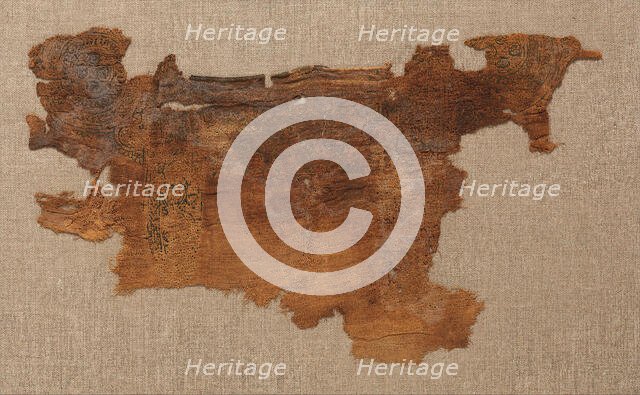 Dress Fragments, Coptic, 4th century. Creator: Unknown.