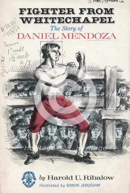 Daniel Mendoza (1764-1836), Jewish boxer. Artist: Unknown