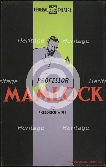 Professor Mamlock, New York, [1930s]. Creator: Unknown.