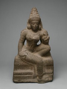 Goddess Shridevi, Consort of Vishnu, c. 1100. Creator: Unknown.