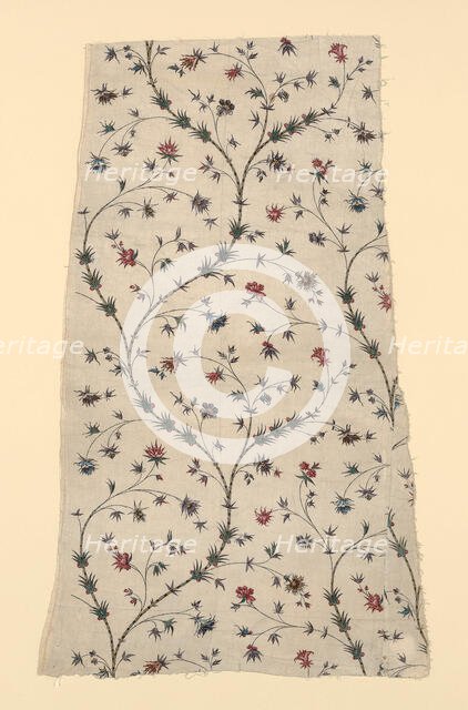 Fragment, France, 1775/1800. Creator: Unknown.