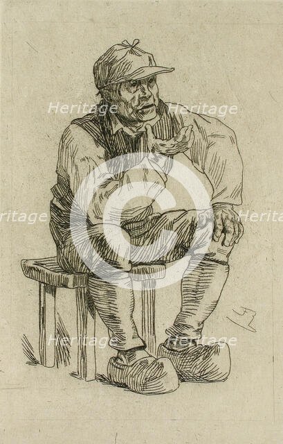 L'Oracle du Hameau, 1878. Creator: Félicien Rops.