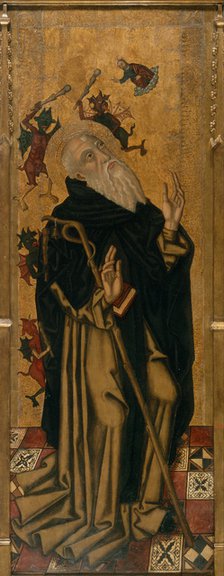 Saint Anthony the Abbot Tormented by Demons. Artist: Desí, Joan (active 1481-1520)