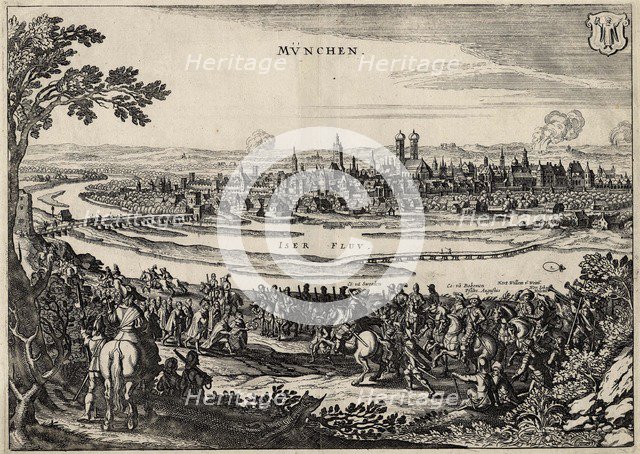 City Key Handover by the Munich mayor to King Gustav II Adolf of Sweden, 1632, 1632-1636.