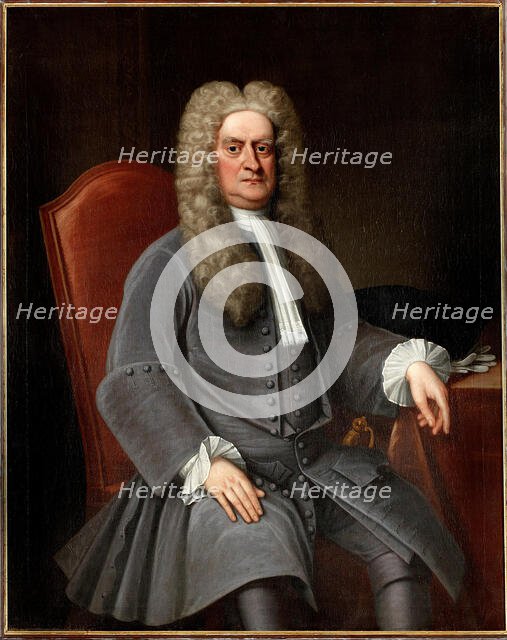 Portrait of Sir Isaac Newton (1642-1727), ca 1720. Creator: Anonymous.