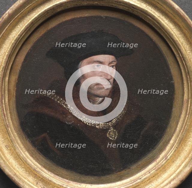 Portrait of Sir Thomas More, 17th century. Creator: Hans Holbein (German, 1497/98-1543), follower of.