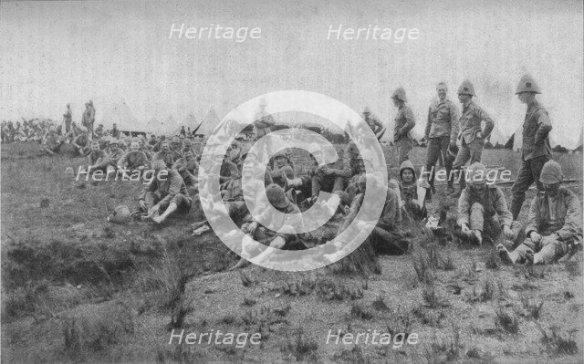 'Feet Inspection at Estcourt', 1902. Artist: Unknown.