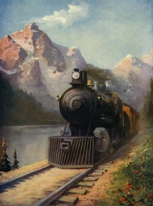 'A Canadian Pacific Transcontinental Express', 1930. Creator: Unknown.