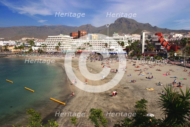 Playa la Pinta beach, Playa de las Americas, Tenerife, Canary Islands, 2007.