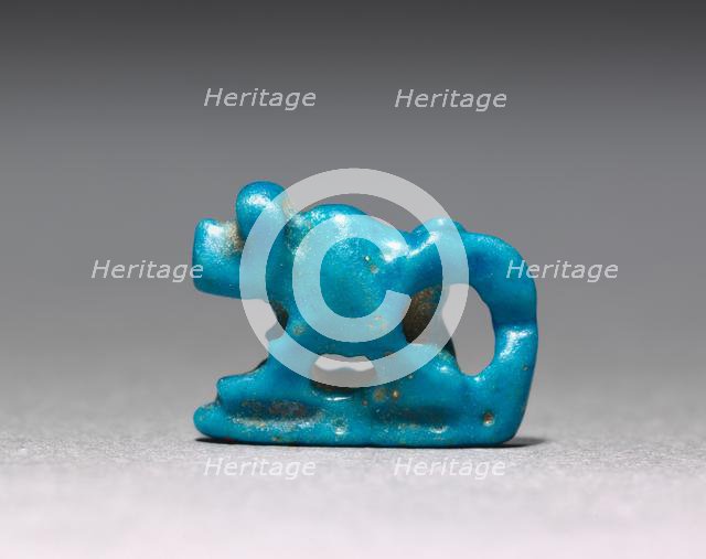 Amulet of a Walking Baboon, 2123-2040 BC. Creator: Unknown.