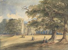 View of a Churchyard, Southborough, Kent, 1837. Creator: Anon.