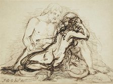 Adam and Eve, 18th century. Creator: Giovanni Battista Cipriani.