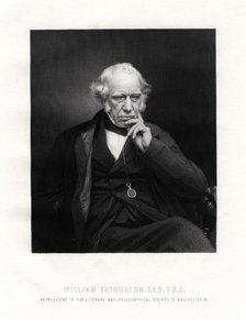 Sir William Fairbairn, 1st Baronet, Scottish engineer, 19th century. Artist: Unknown