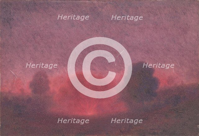 Doberdò - scene from the First World War, early 20th century. Creator: Dezider Czölder.