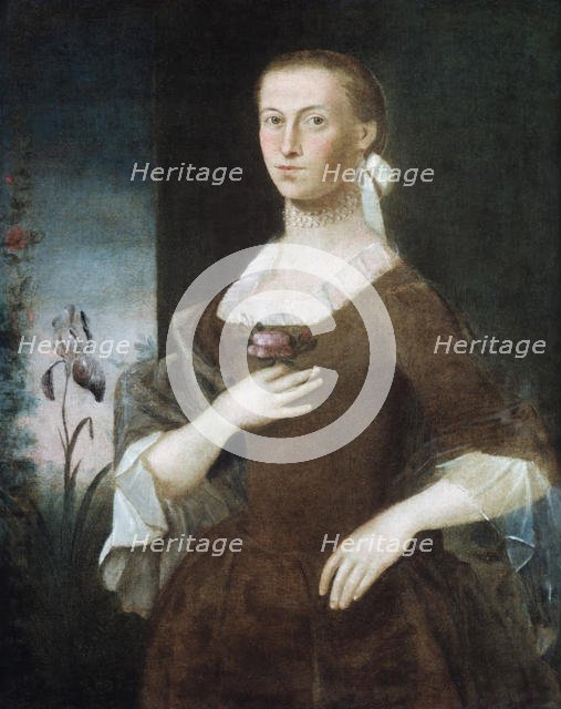 Mrs. Samuel Gardiner, 1763. Creator: William Johnston.