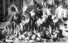 Chukotka shamans, 1910-1929. Creator: Ivan Emelianovich Larin.