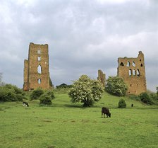 Sheriff Hutton Castle, 12th century. Artist: Unknown