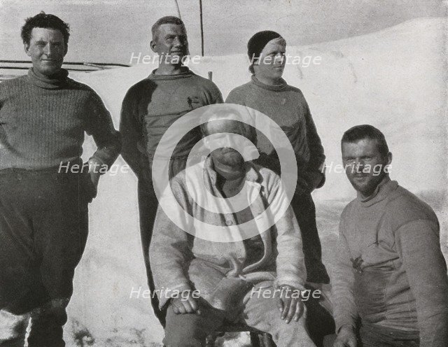 'Erebus Party, December 1912', (1913). Artist: Raymond E Priestley.