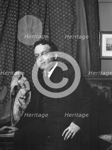 Ederheimer, Mr., portrait photograph, 1926 Creator: Arnold Genthe.