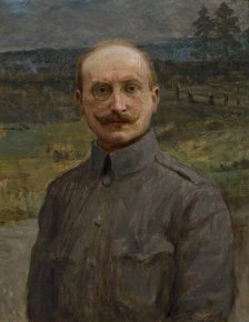 Portrait of Dr Adolf Sternschuss, 1914/1915. Creator: Theodor Axentowicz.