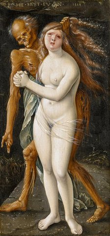 Death and the Maiden, 1517. Creator: Baldung (Baldung Grien), Hans (1484-1545).