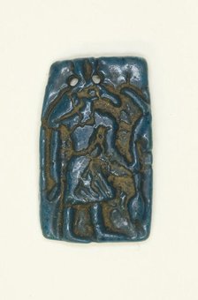 Amulet of the God Seth, Egypt, Third Intermediate Period, Dynasties 21-25 (about 1069-664 BCE). Creator: Unknown.