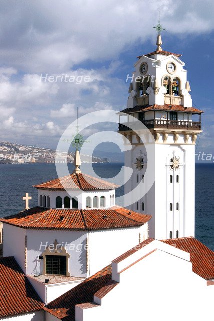 Church and bay, Candelaria, Tenerife, 2007.
