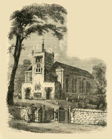 'The Old Chapel, Highgate, 1830', (c1876). Creator: Unknown.