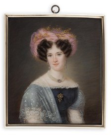 Portrait of a lady, 1828. Creator: Anders Gustaf Andersson.