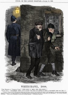 'Whitechapel', 1888. Artist: Joseph Swain.