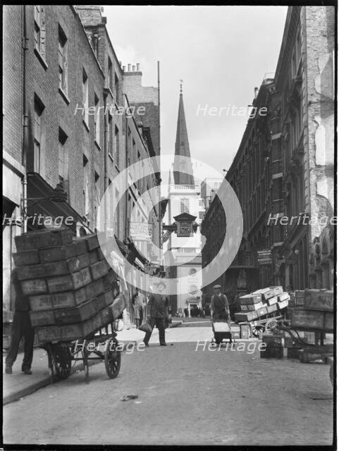 St Mary at Hill, City and County of the City of London, Greater London Authority, 1930s. Creator: Charles William  Prickett.