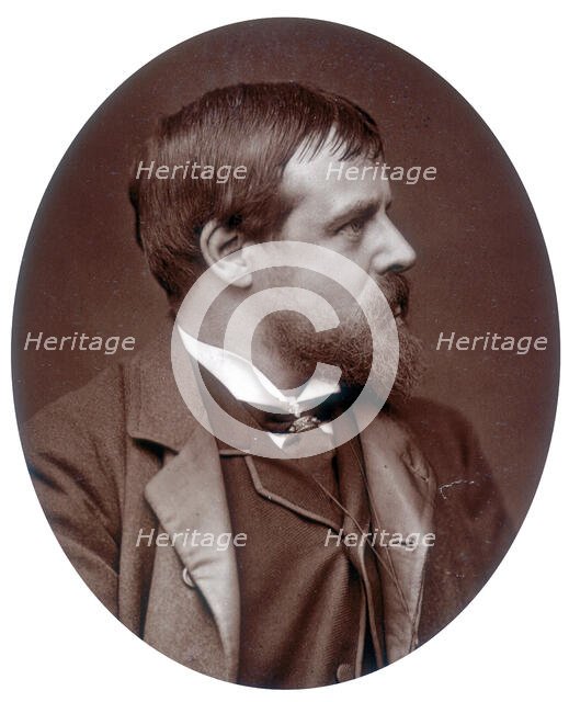 Lawrence Alma-Tadema, artist and Royal Academician, 1881. Creator: Lock & Whitfield.