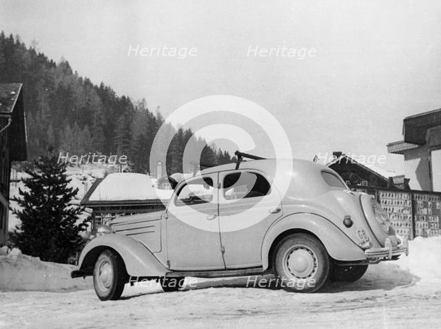 1947 Ford V8 Pilot. Creator: Unknown.