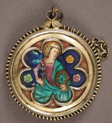 Locket, French, 14th century. Creator: Unknown.