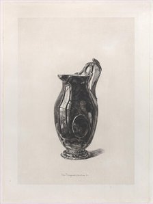 Antique Carnelian Vase, 1864. Creator: Jules-Ferdinand Jacquemart.