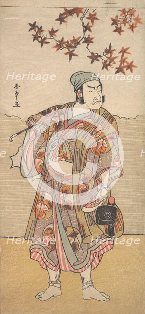 The First Nakamura Nakazo in the Role of Shimada no Hachizo, 1783. Creator: Shunsho.