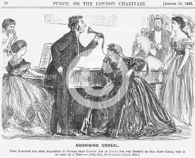 'Agonising Ordeal', 1865 Artist: Unknown